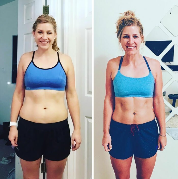 Transformation avant après 4