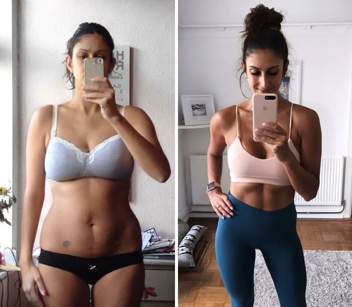 Transformation avant après 7