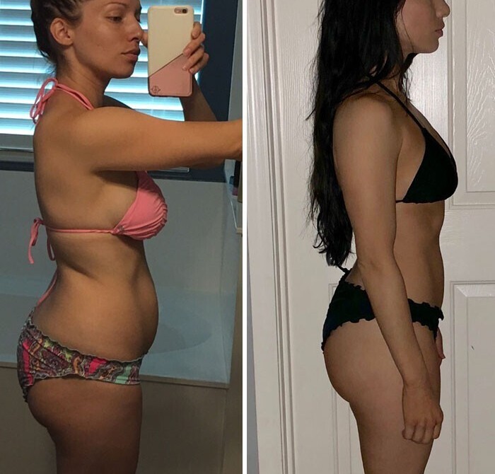 Transformation avant après 6